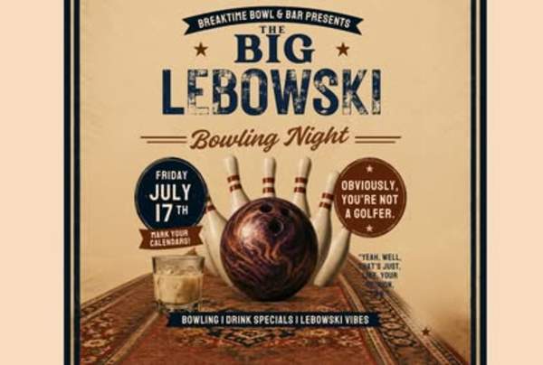 The Big Lebowski Bowling Night