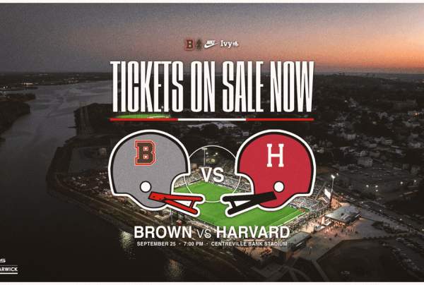 Brown vs. Harvard Football at Centreville Bank Stadium