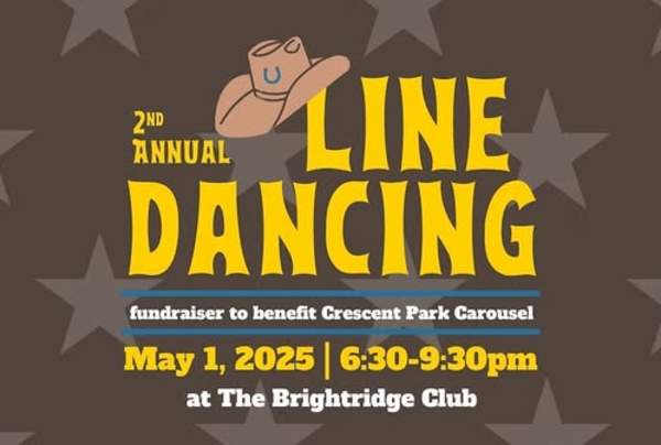Line Dancing to Benefit Crescent Park Carousel