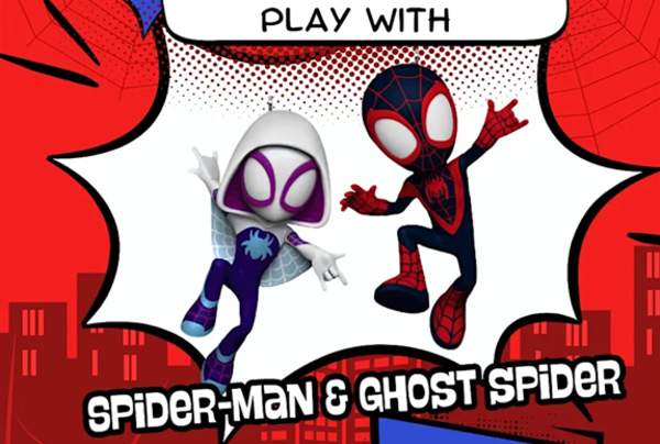 Pancakes and Play with Spiderman and Ghost Spider