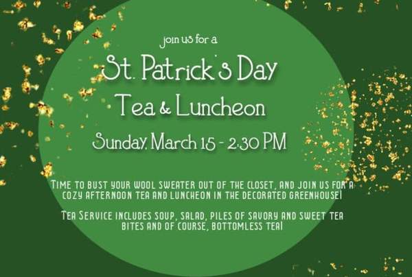 St. Patrick's Day Tea and Luncheon