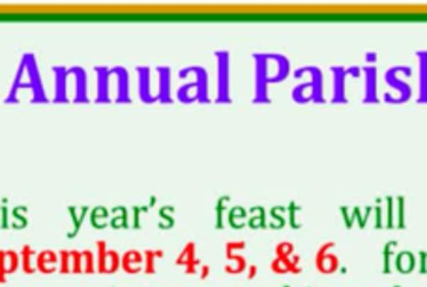 Our Lady of Fatima Annual Feast