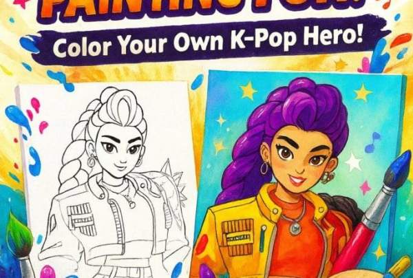 K-Pop Demon Hunters Paint Event