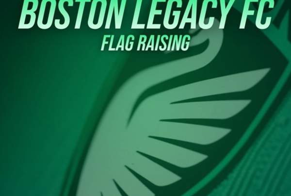 Boston Legacy FC Flag Raising