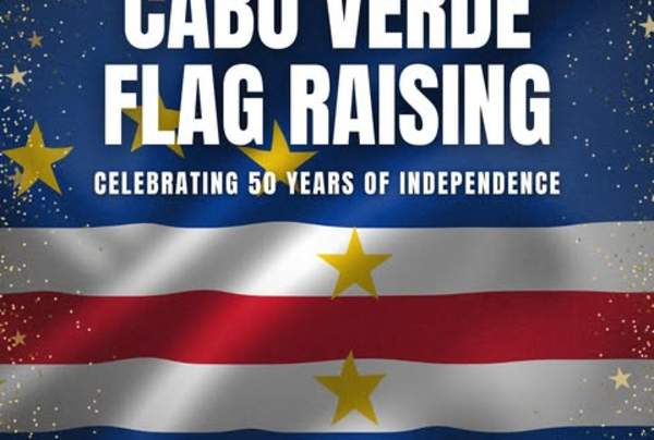 Cabo Verde Flag Raising