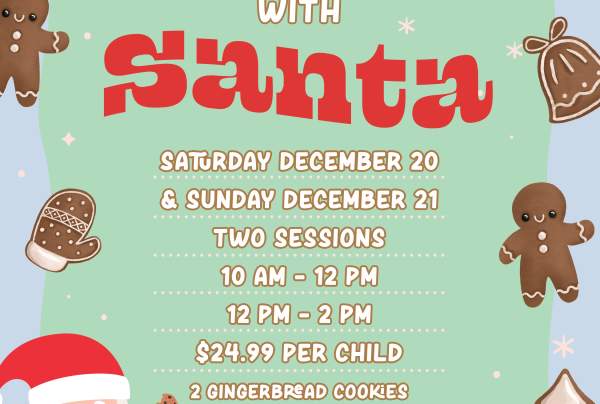 Cookie Decorating with Santa