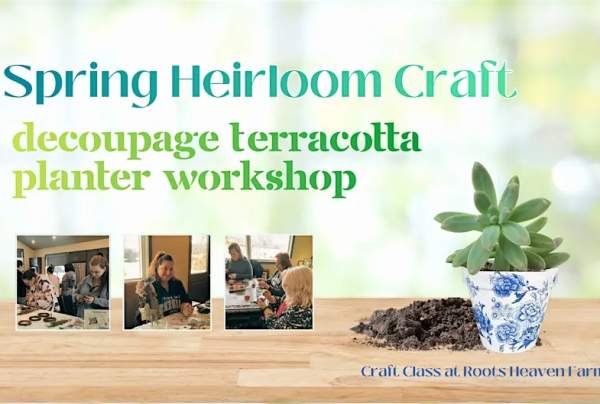 Spring Planter Workshop