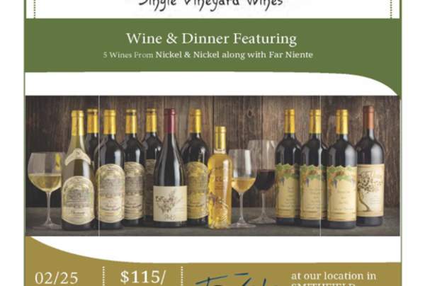 Nickel & Nickel Wine Dinner