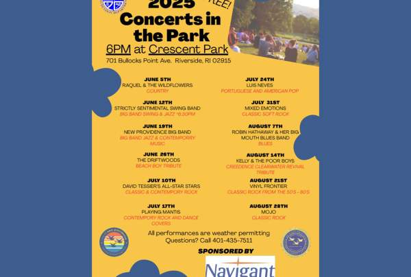 East Providence 2025 Summer Concert Series