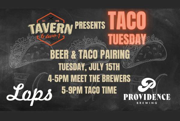 Beer & Taco Pairing at Tavern 6-Two-1