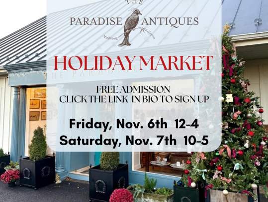 The Paradise Antiques Holiday Market