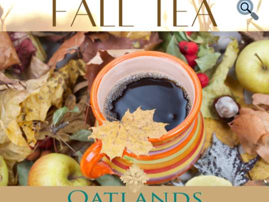 English Tea and Open House at Oatlands &#8211; September 30th