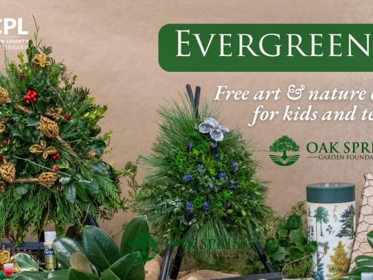 Evergreens: Free Art & Nature Class for Kids & Teens