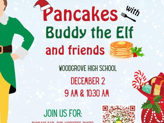 Breakfast with Buddy the Elf and Friends - Woodgrove Theater