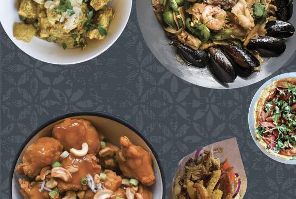 Global Eats Food Spread