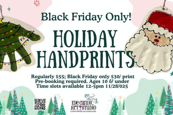 Holiday Handprints - Black Friday Sale
