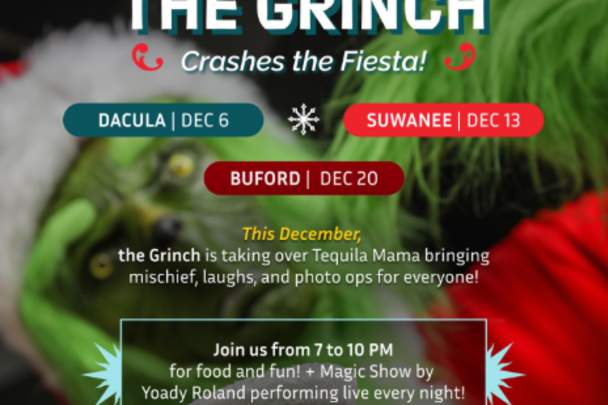 "The Grinch" Crashes the Fiesta! - Suwanee