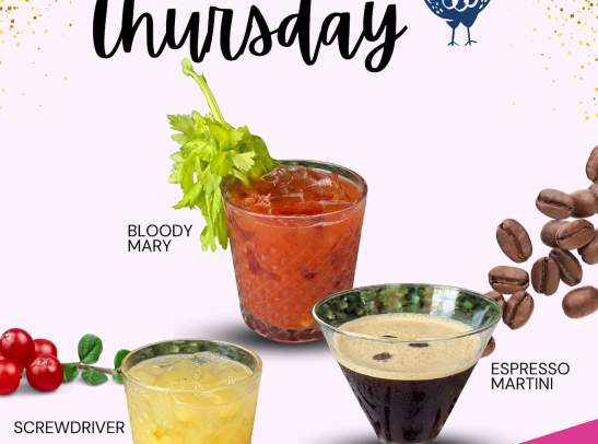 The Bubbly Hen | Thirsty Thursday