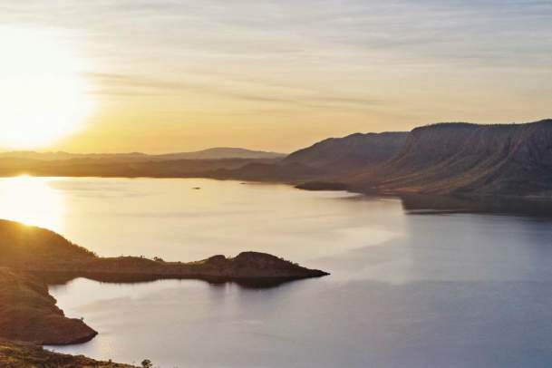 Lake Argyle, in the Kimberley region of Western Australia