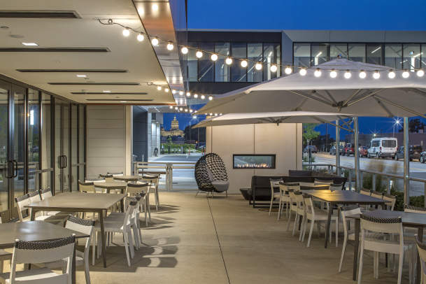hilton patio