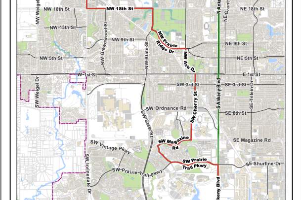 ankeny route map