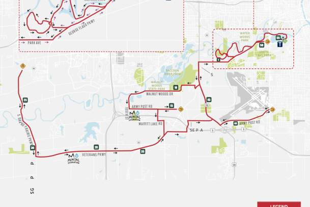 2025 IRONMAN Bike Course
