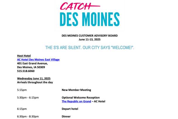 June CAB Agenda