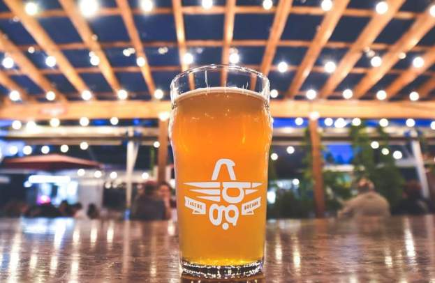 Oktoberfest Celebration at beergarden.