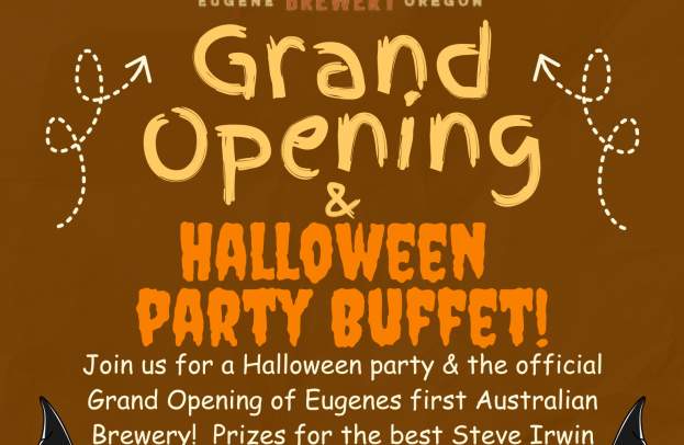Halloween Party & Grand Opening at Drop Bear Brewery