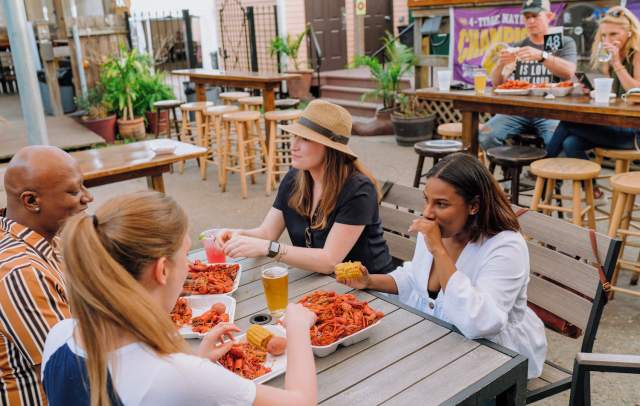 Outdoor Drinking in New Orleans
