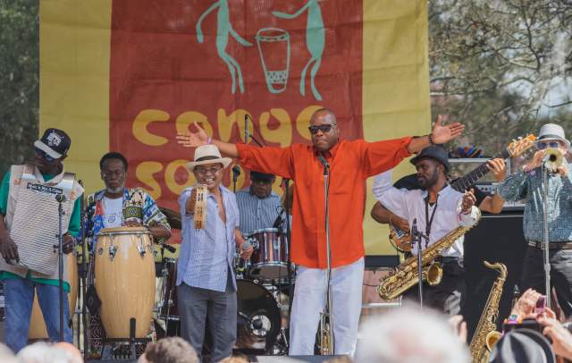 John Boutte with James Andrews and the Crescent City All Stars - Congo Square New World Rhythms Fest 2017