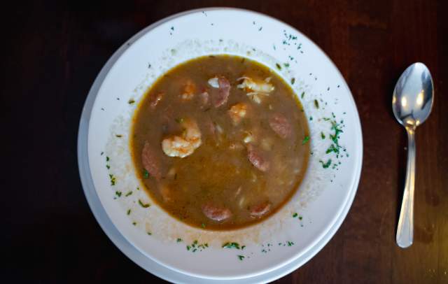 Gumbo at Neyow’s Creole Cafe