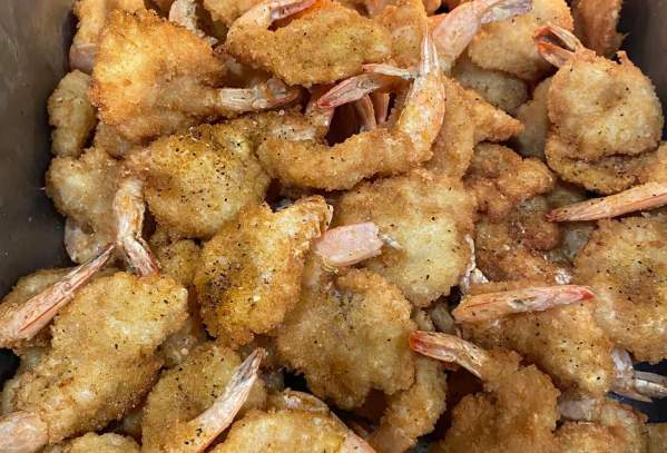 Crispy Gulf Shrimp FINS