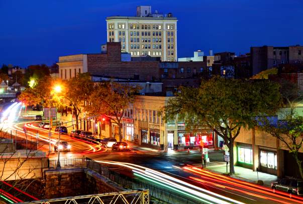 Filming in Mount Vernon