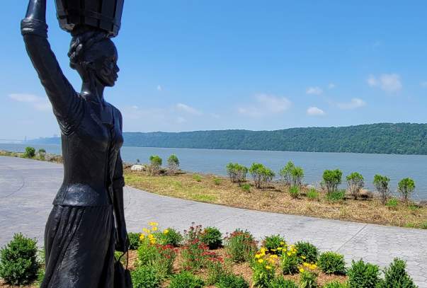 Cropped Enslaved Africans' Rain Garden