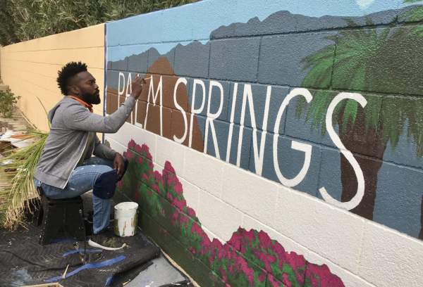 Tysen Knight's Pop Urban Art Takes Over Palm Springs.