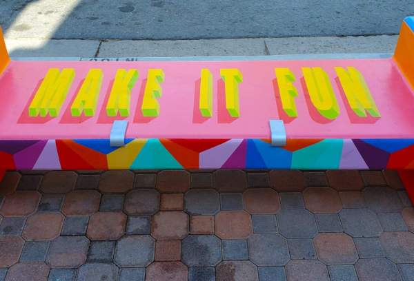 Exploring the Art Benches of Palm Springs