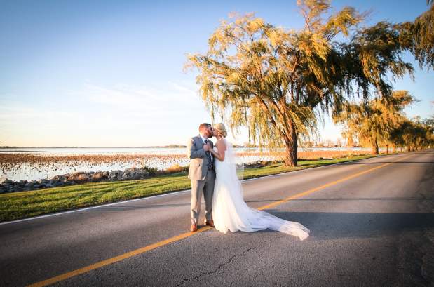 Wedding couple island