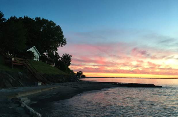 Cottages at the Waters Edge beach