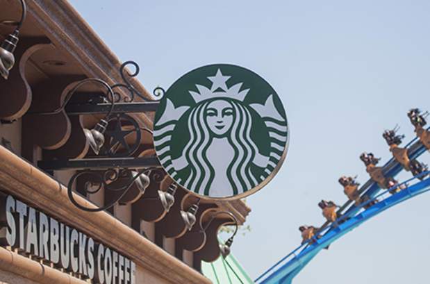 Starbucks in Hotel Breakers