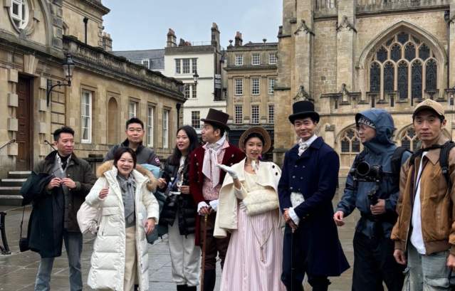 Bath China Press Trip Bath Abbey