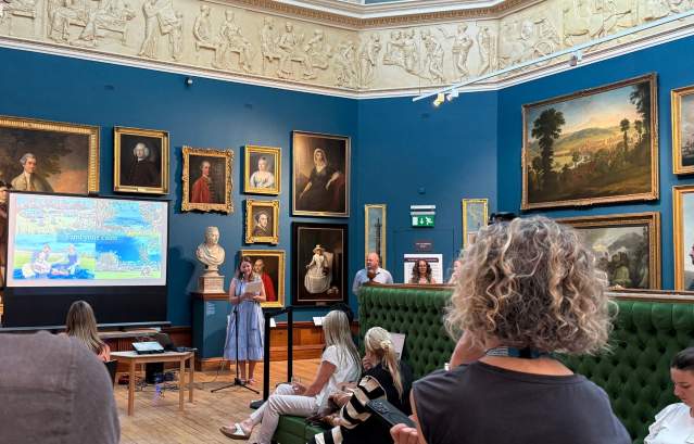 Presentation at Summer In Bath media event 2025