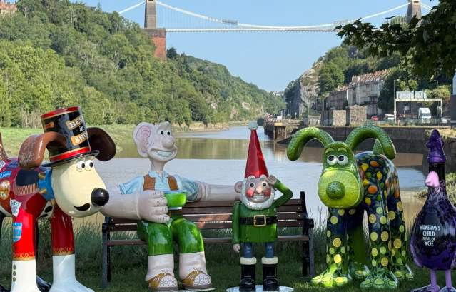Gromit Unleashed 3 locations in Bristol