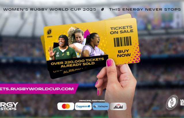 Rugby World Cup Tickets on sale