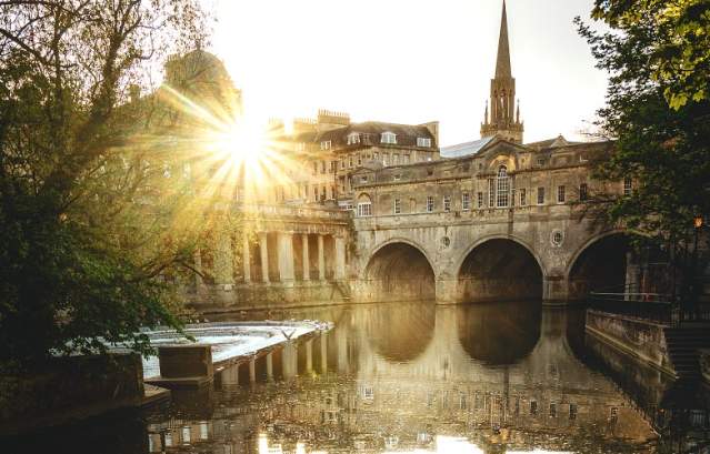 Bath Pulteney Bridge - Sunset