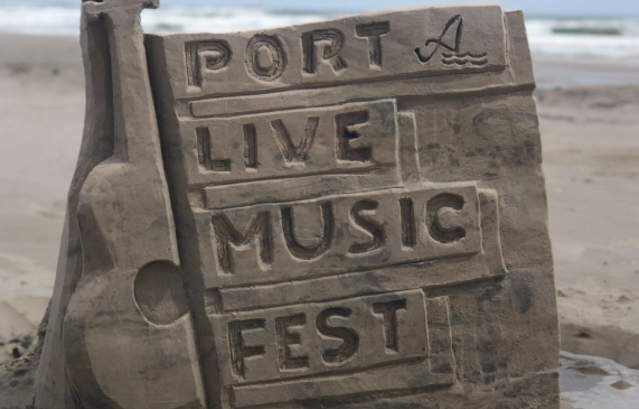 Port A Live sand castle