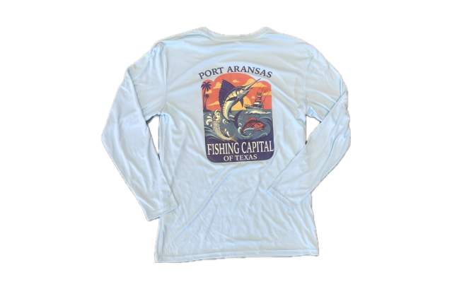 Port Aransas “Fishing Capital” Long Sleeve