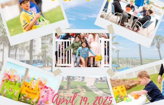 Sandcastle Condominiums Easter Event