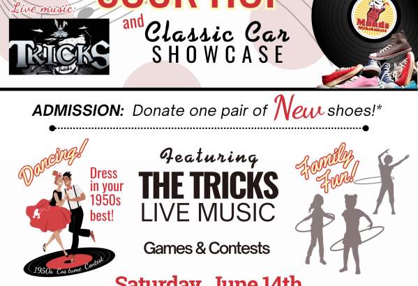 Shakes and Shoes Sock Hop