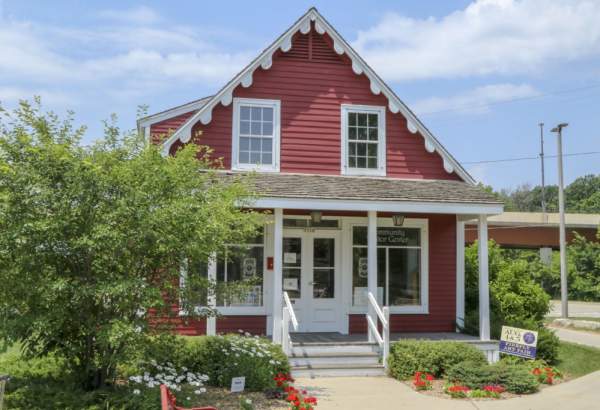 The Little Red Store in The Village, Wauwatosa
